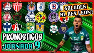 ✅🦁 PRONOSTICOS JORNADA 9 GUARDIANES 2020 LIGA MX - Quiniela Futbol Mexicano Apertura 2020🔥😱