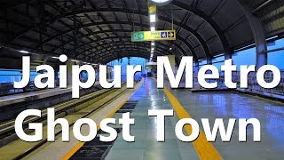 Jaipur Metro is a Ghost town