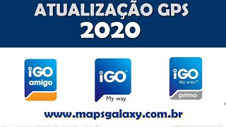 Atualização GPS 2020/2021 | IGO8,Primo e Amigo c/ 4 mapas Brasil R$77,00