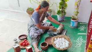 Egg Kuzhipaniyaram Kulambu || முட்டை குழிபணியார குழம்பு || Life of traditional mom | Traditional mom