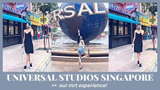 commuting to universal studios singapore! + USS tips!! 🎢🌏