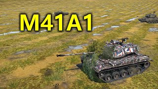 War Thunder - The Mighty Bulldog M41A1 (Chinese Commentary)