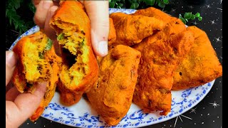 No Fill Piroshki Hack All Ingredients Go in the Dough! Super Crispy & Delicious – You Have to Try Th