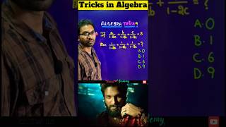 Algebra Trick-9 #mathtricks #algebra #maths #trending #youtube #youtuber #youtubeshorts #ssc #cgl#yt