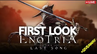 ENOTRIA: THE LAST SONG🔴FIRST LOOK - SOULSLIKE DES JAHRES? Die VOLLVERSION im TEST! (2x GIVEAWAY)