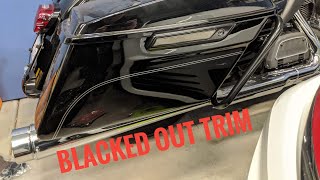 Harley Road Glide Ultra Gets More Black Parts