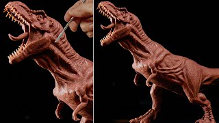 Sculpting TYRANNOSAURUS REX | Jurassic World [ 2018 ]