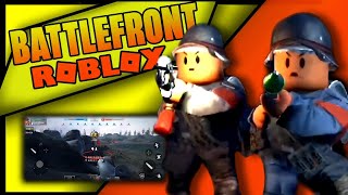 Saiu! BATTLEFRONT FRONTLINE ROBLOX FPS MOBILE