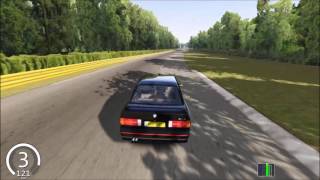 BMW M3 in Monza 1966 (Assetto Corsa) 3rd person view