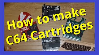 How to make a C64 cartridges like Ghostbusters and Epyx Fastload. From PCBWay