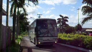 Viação Garcia 6916, Marcopolo Paradiso GV1150, Volvo B10M, em Cornélio Procópio - PR.