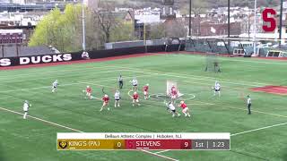 Men's Lacrosse Highlights vs  King's