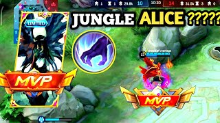 ALICE HYPER IS BACK!!!!!!|NEW BUILD AND EMBLEM ALICE JUNGLER 2023|GAMEPLAY ALICE TOP GLOBAL-mlbb-