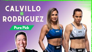 UFC Vegas 90 - Cynthia Calvillo vs Piera Rodriguez PREDICTION