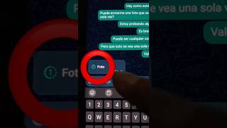 Cómo guardar fotos y videos que solo se ven un VEZ en WhatsApp