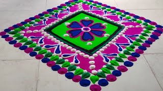 Beautiful Festival Rangoli | Festival Rangoli Designs