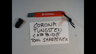 BEST Budget Tool/Knife Sharpener?! $10 For a Fantastic Edge! Corona Tool Sharpener