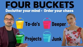 Declutter your mind: The "4 Buckets" Technique to Stop Rumination 🧠 and Get a Good Night's Rest 😴