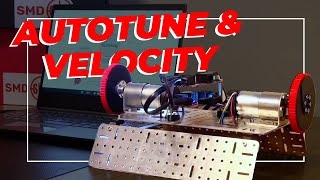 Autotune and velocity control of 2 DC Motors with ACROME SMD products