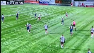 Arbroath Substitute Goalkeeper Outstanding Goal