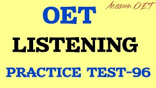 OET LISTENING | Michael fisher & Handerson | #oet#oet #oetexam