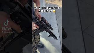 Why I love Airsoft GBBRs #shorts #short #airsoft #airsoftgi #milsim #gaming #toys #cod #gear #new