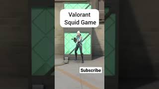 valorant squid game #shorts #short #valorantclips