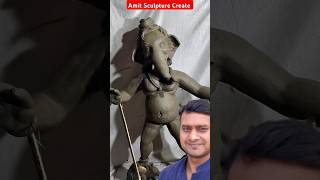 गणपति बप्पा का चहरा बनाने सीखें || big Ganesha face making || Ganesha #Shorts #shortsfeed #trending