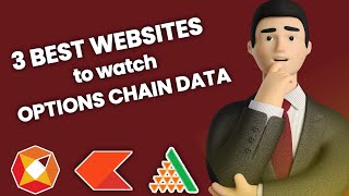 3 Websites Must use for OPTIONS CHAIN DATA analysis | Options Chain for beginners