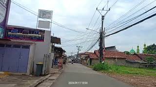 street explore | suasana jalan kp nagerang komplek perumahan Atsiri Citayam Bogor