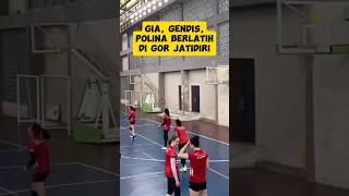 Gia, Gendis, Polina dan Tim JPE mulai berlatih di GOR Jatidiri Semarang