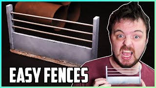 Easy Fences for Warhammer 40k / Legion - No Metal