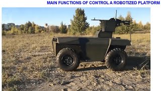 Модернізація бойових роботизованих платформ SCORPION та LASKA / Modernization of UGV