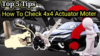 Top 5 Tips to Diagnose Fortuner 4x4 Actuator Motor" #fortuner #actuator