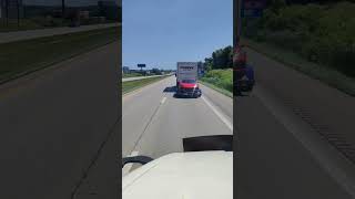 Corvette Stingray being hauled.