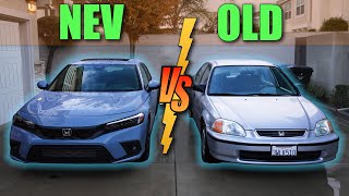 Is A 25 Year Old Honda As Good As A 2022 Civic Hatch?