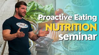 Full Nutrition Seminar - Proactive Eating to Prevent "Falling off the Wagon"