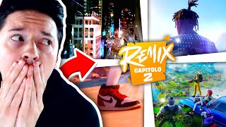 REAZIONE ALL'EVENTO FORTNITE REMIX CAPITOLO 2 (Con Snoop Dogg, Eminem, Ice Spice & Juice WRLD)