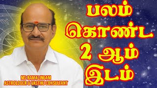 பலன் தரும் 2 ஆம் இடம் | M S RAMALINGAM, ASTROLOGER & VASTHU CONSULTANT