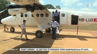 Guyane octobre 2023 Avion Chalair Franck Louison Hélicoptères