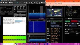 RS32S SXC3 212 Monitor-1 Satellite Decode over Chile using SDR#