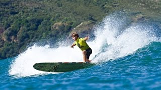 The Ultimate Waterman Longboard and Underwater Challenge Warm Up with Zane Kekoa Schweitzer, Laird H