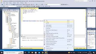 create table using sql server management studio