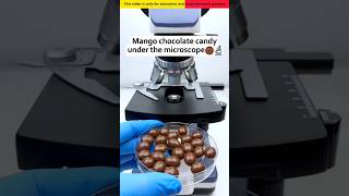 Mango chocolate 🍫 microscope se kaisa dikhta hai 😱🔬|| #Shorts #facts @DEVKeFacts @ItzAsim46