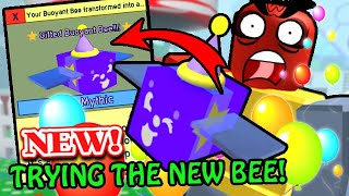 Onett just leaked the best new bee... (Test Realm Update) | Roblox Bee Swarm Simulator