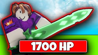 How I got 1700hp in Roblox Bedwars