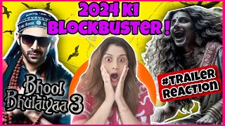 Bhool Bhulaiyaa 3 Trailer Reaction ! | Kartik Aaryan,Vidya B,Madhuri D,Triptii | @Couplesiyaapa