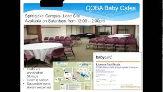 COBA Baby Cafes - April 8, 2015 Webinar