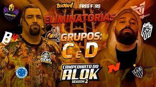 🔴CAMPEONATO DO ALOK🔴 SEMI FINAIS 🔴 COM MURILLO SHOOOW E FOLHA 🔴 FREE FIRE AO VIVO 🔴