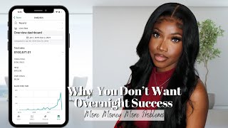 The Reasons Why You Wouldn’t Want Overnight Success.. | More Money More Problems | Lou xoxo